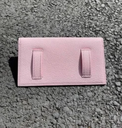 Pochette téléphone Rose Pâle - Melca Paris