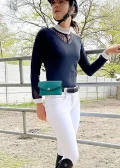 Pochette téléphone Vert d'Eau - Melca Paris