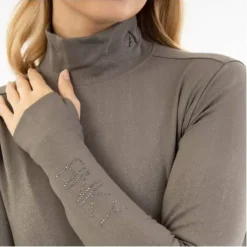 Polo col haut AW25 - Anky - Respirant et stretch