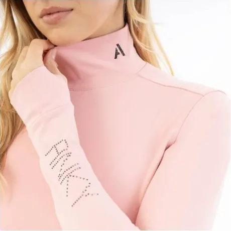 Polo col haut AW25 - Anky - Respirant et stretch