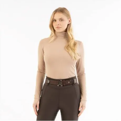 Polo col haut AW25 - Anky - Respirant et stretch