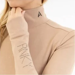 Polo col haut AW25 - Anky - Respirant et stretch