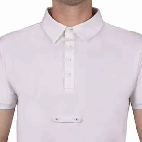 Polo concours Berno homme - QHP - tissu technique léger