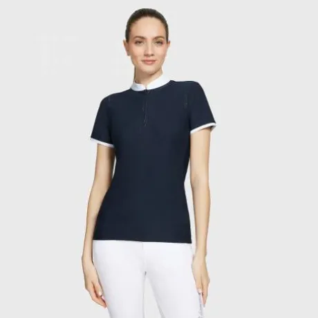 Polo concours Leia Crystal manches courtes SS24 Samshield