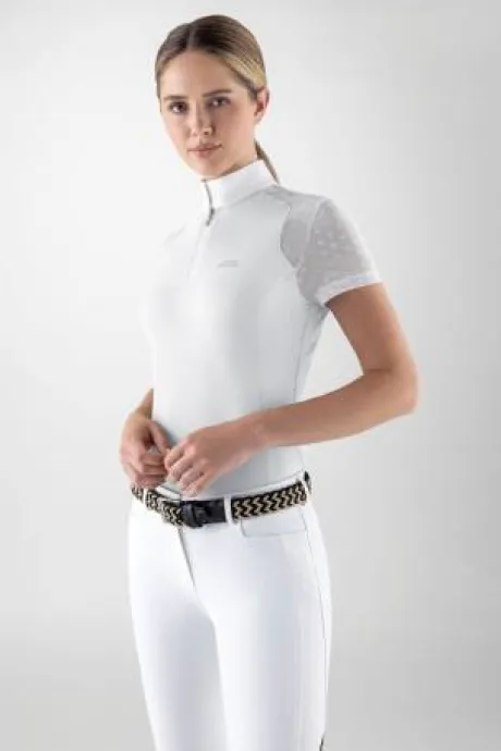 Polo de concours CALID manches courtes - EQUILINE - Confort et élégance