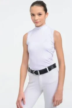 Polo de concours CRYSTAL KIDS - Cavalliera - Sans manches