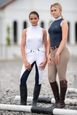 Polo de concours CRYSTAL KIDS - Cavalliera - Sans manches