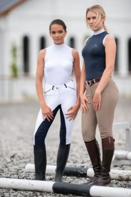 Polo de concours CRYSTAL KIDS - Cavalliera - Sans manches