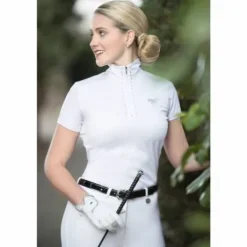 Polo de concours High Function Blanc - HKM