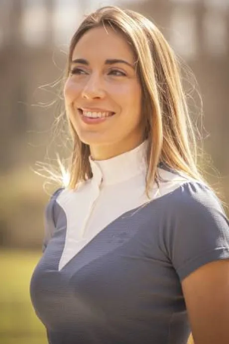 Polo de concours Las Honey - Pénélope collection - manches courtes