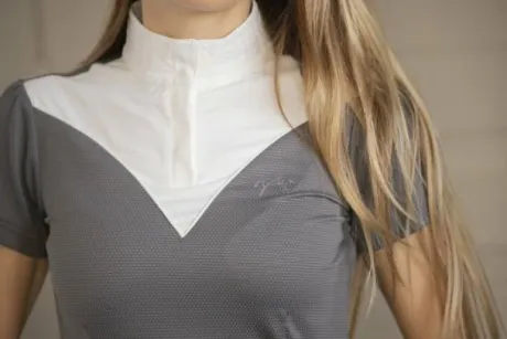 Polo de concours Las Honey - Pénélope collection - manches courtes