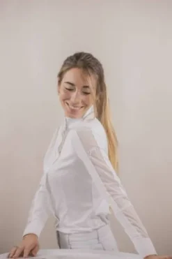 Polo de concours Las Honey manches longues - PENELOPE COLLECTION