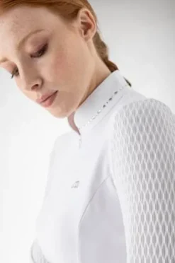 Polo de concours manches longues Golig - EQUILINE