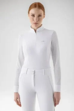 Polo de concours manches longues Golig - EQUILINE