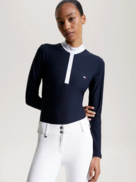 Polo de concours manches longues Chelsea Cooling - Tommy Hilfiger