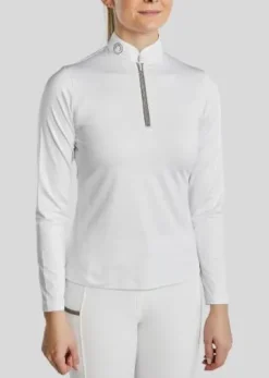 Polo de concours manches longues Mogaia - Montar - Gun Metal