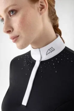 Polo de concours manches longues Gavag - EQUILINE