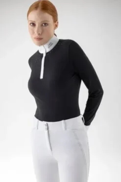 Polo de concours manches longues Gavag - EQUILINE