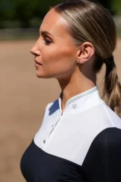 Polo de concours manches longues Revenew Black Edition - Equestrian Stockholm