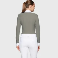 Polo de concours manches longues Aline FW25 - Samshield