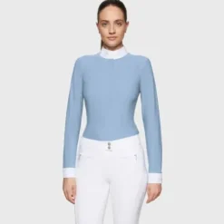 Polo de concours manches longues Aline FW25 - Samshield