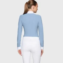 Polo de concours manches longues Aline FW25 - Samshield