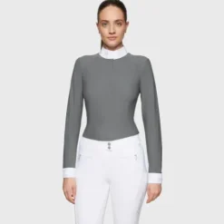 Polo de concours manches longues Aline FW25 - Samshield