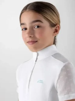 Polo de concours pour enfant - Equiline - manches courtes