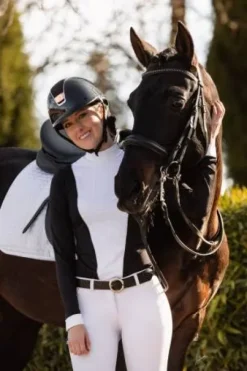 Polo de concours QUEEN - Cavalliera - Manches longues