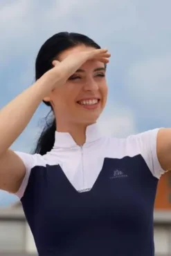 Polo de concours équestre POP - Cavalliera - Manches longues