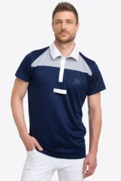 Polo de concours équestre MOSAIC - Cavalliera - Manches courtes