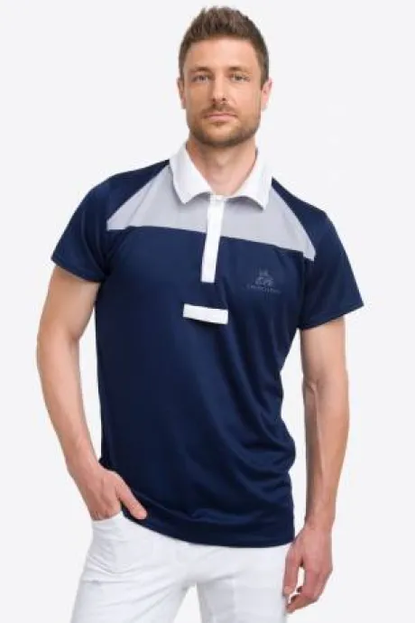 Polo de concours équestre MOSAIC - Cavalliera - Manches courtes