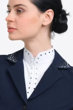 Polo de concours équestre DIVA - Cavalliera - Manches courtes