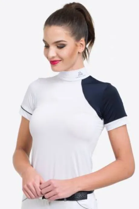 Polo de concours équestre SIMPLY DAME - Cavalliera - Manches courtes