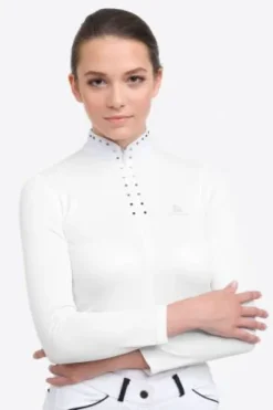 Polo de concours équestre DIVA - Cavalliera - Manches longues