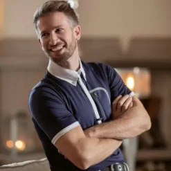 Polo de concours San Juan Comfort Bleu - HKM