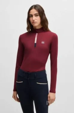 Polo d'entraînement manches longues MINOU - Boss Equestrian - Ultra-léger