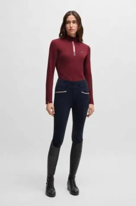 Polo d'entraînement manches longues MINOU - Boss Equestrian - Ultra-léger