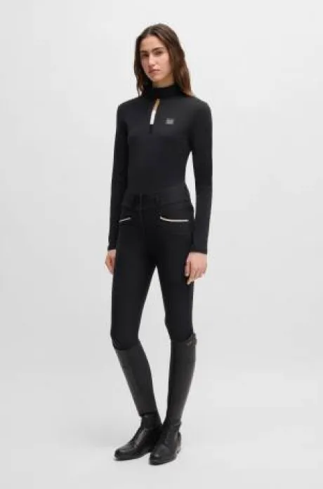 Polo d'entraînement manches longues MINOU - Boss Equestrian - Ultra-léger