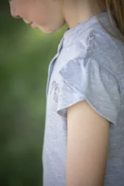 Polo manches courtes julieta - Pénélope collection - tissu irisé