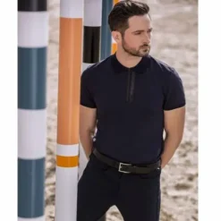 Polo pour homme Ole Bleu nuit - Pikeur