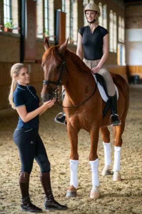 Polo technique d'équitation manches courtes - Cavalliera - Performance légère