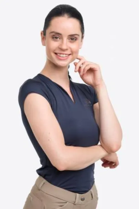 Polo technique d'équitation manches courtes - Cavalliera - Performance légère