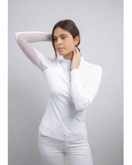 Polo technique Harcour Poris blanc