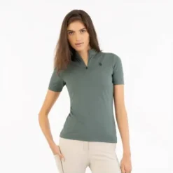 Polo Zippé Manches Courtes Ida BR