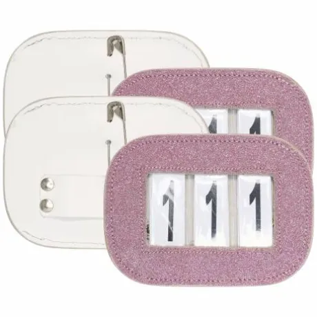 Porte numéro paillettes set de 2 - IMPERIAL RIDING