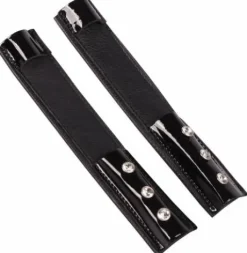 Protection d'éperon noirs vernis à strass - Harry's Horse