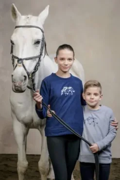 Pull d'équitation pour enfants - IVY - Cavalliera - Fleece ultra doux