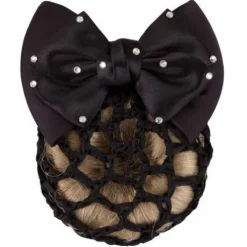 Resille barette diamond noire br