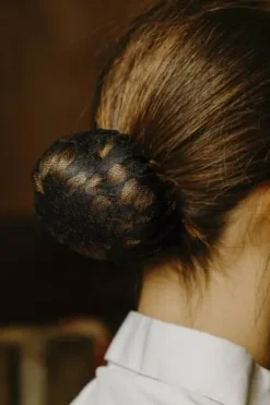 Resille dentelle noire Equithème